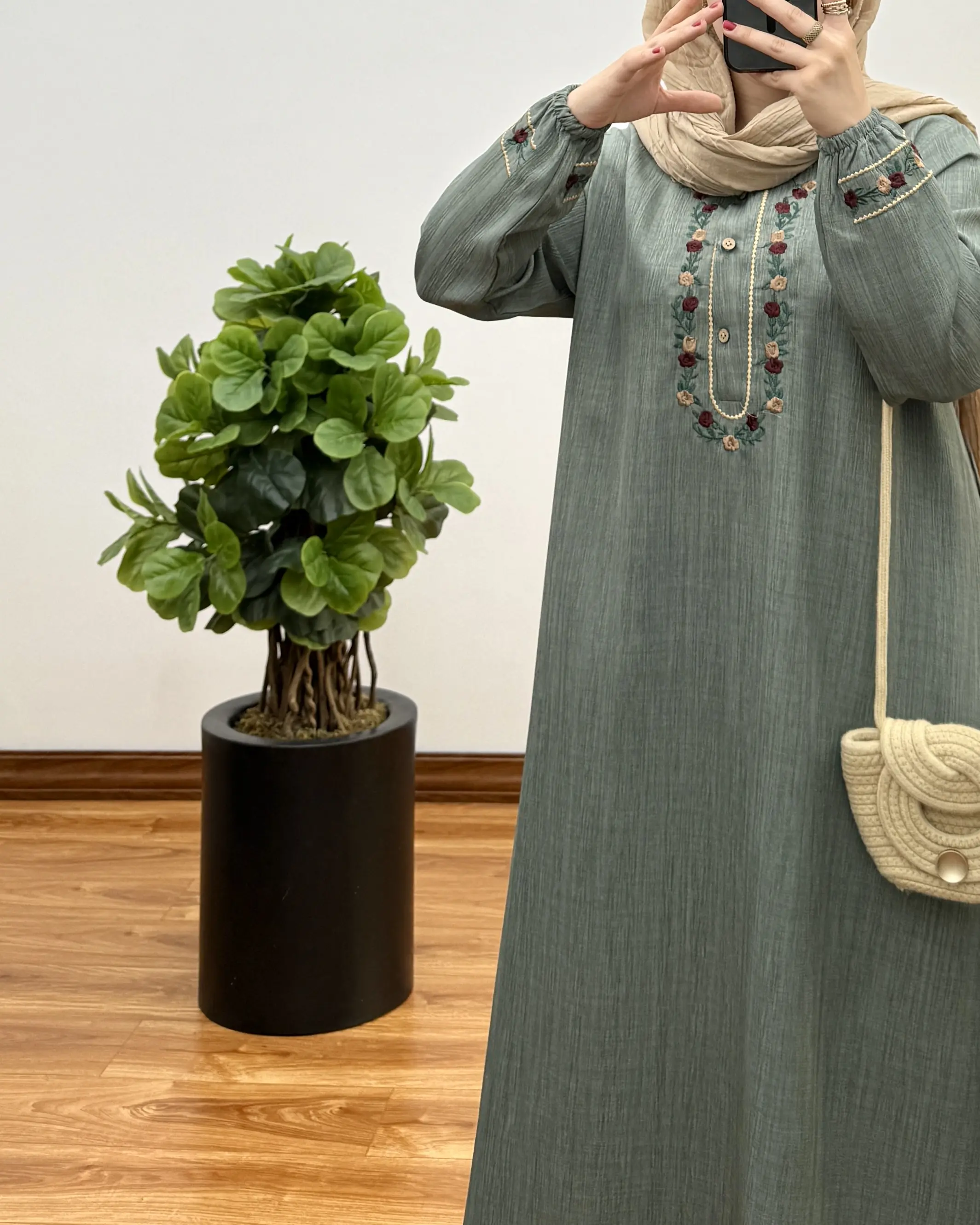 کفتان زنانه بلند مدل آیدا